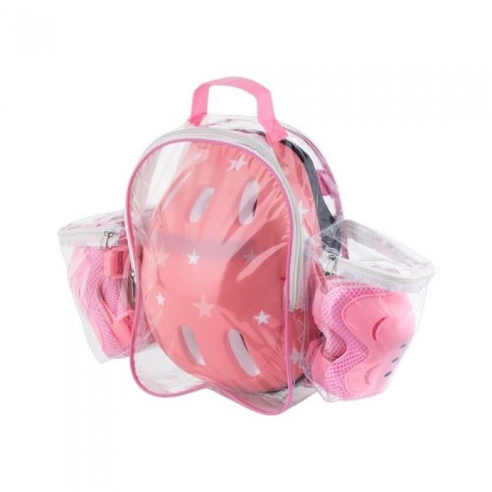 Rebel ZAB0123G Rebel Protection Set Girls voor skaten en steppen roze