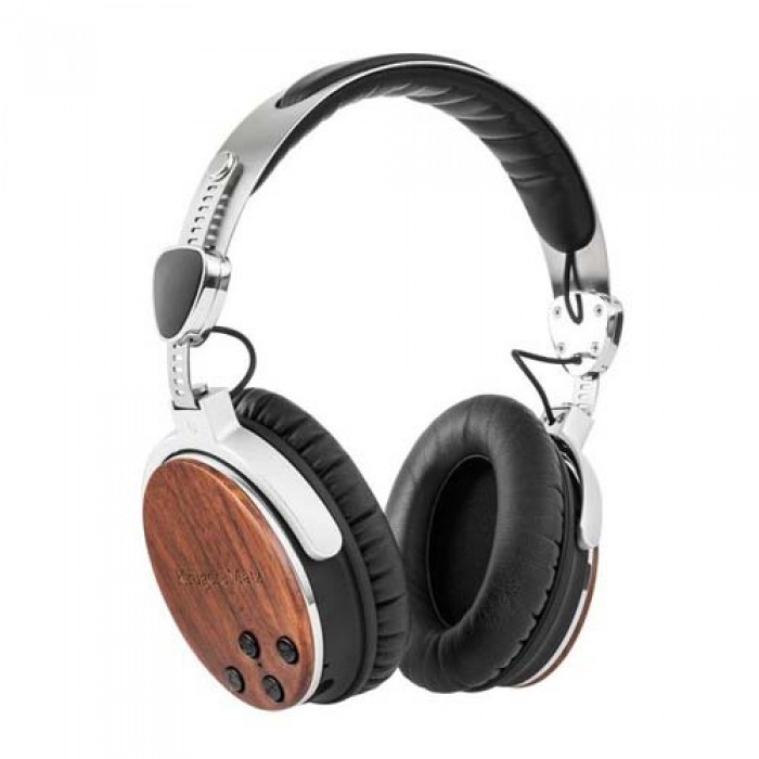 Kruger & Matz KM0670 Draadloze bluetooth hoofdtelefoon van walnotenhout Kruger & Matz KM0670 Draadloze bluetooth hoofdtelefoon van walnotenhout