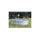Intex 26716GN Prism Frame Zwembad 366 x 99 cm + Filterpomp en Trap Grijs Intex 26716GN Prism Frame Zwembad 366 x 99 cm + Filterpomp en Trap Grijs