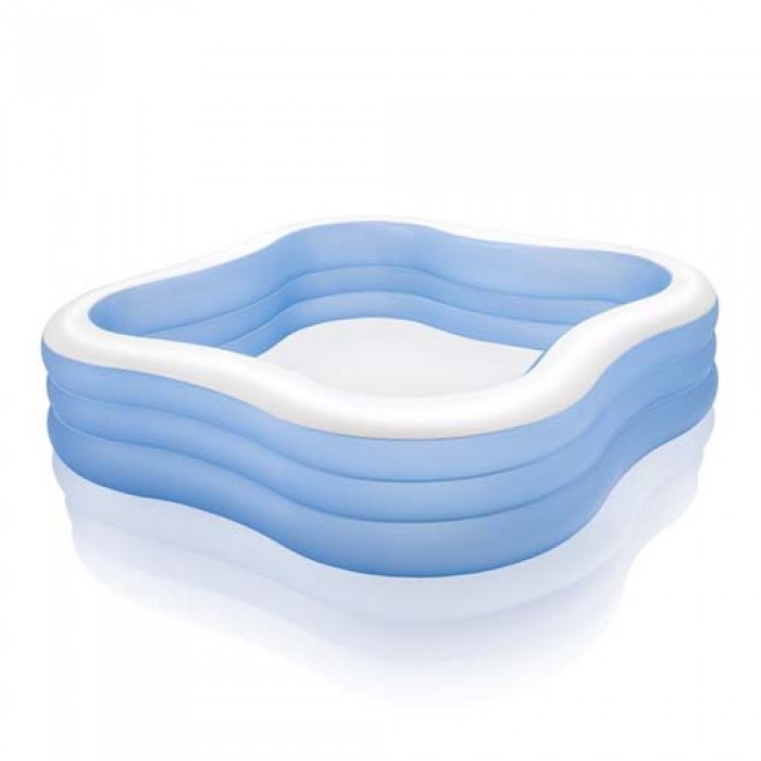 Intex 57495NP Beach Wave Opblaasbaar Zwembad 229 x 229 x 56 cm Assorti Intex 57495NP Beach Wave Opblaasbaar Zwembad 229 x 229 x 56 cm Assorti