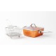 DeBlock Platinum multifunctionele braadpan geschikt voor inductie - 24 cm - 5,4 liter - koper DeBlock Platinum multifunctionele braadpan geschikt voor inductie - 24 cm - 5,4 liter - koper