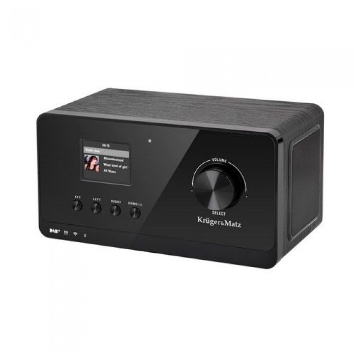 Krüger&Matz KM0816 DAB+, internet en FM radio met Bluetooth connectiviteit Krüger&Matz KM0816 DAB+, internet en FM radio met Bluetooth connectiviteit