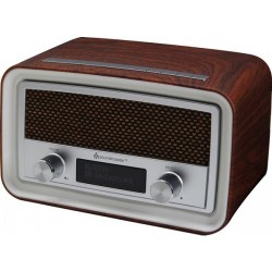 Soundmaster UR190DBR DAB+, en FM wekker radio