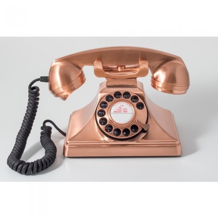 GPO 200COP retro telefoon met draaischijf GPO 200COP retro telefoon met draaischijf