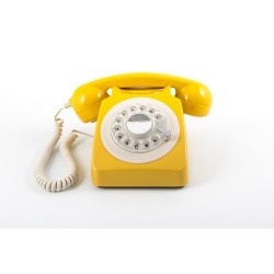 GPO 746ROTARYMUS retro telefoon met draaischijf klassiek