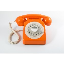 GPO 746ROTARYORA retro telefoon met draaischijf klassiek