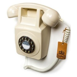 GPO SIP746WALLIVO Muurtelefoon jaren ’70 design met SIP/VOIP technologie