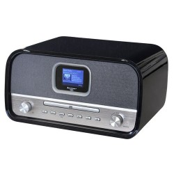 Soundmaster NMCDAB990BLACK Stereo DAB+ radio CD speler bluetooth en USB