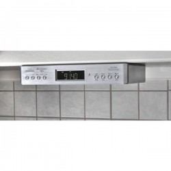 Soundmaster UR2045SI DAB+/FM keuken onderbouwradio met bluetooth en kookwekker
