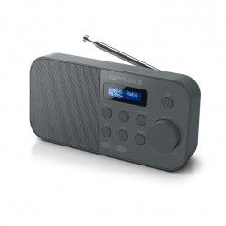 Muse M-109DB Compacte digitale DAB+ / FM radio zwart