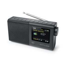 Muse M-117DB Draagbare DAB+/FM radio met groot kleuren LCD Display