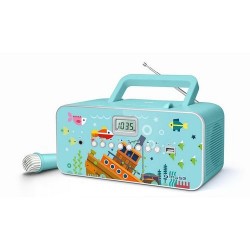 Muse M-29KB Draagbare Radio/CD/MP3 speler met microfoon