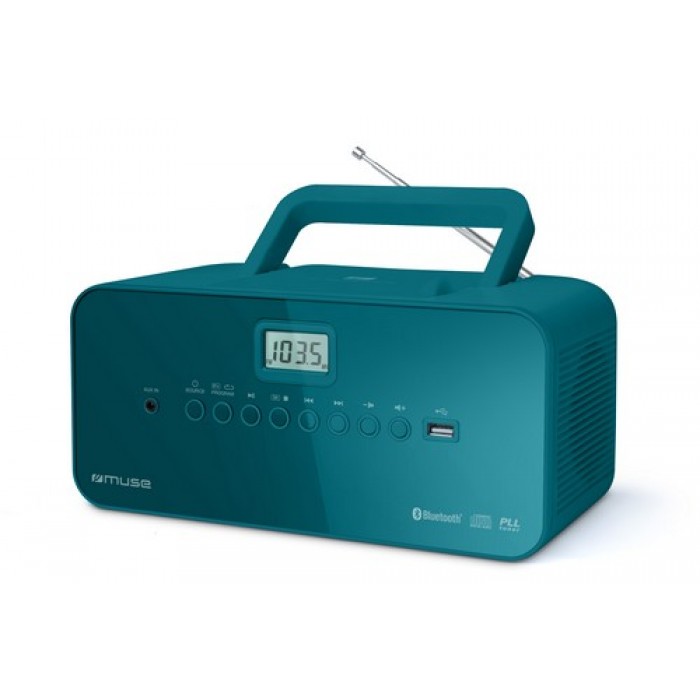 Muse M-30BTB Draagbare Radio/CD-speler met USB en bluetooth