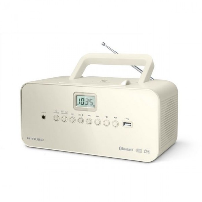 Baby Logisch Verscheidenheid Muse M-30BTN draagbare Radio/CD-speler met USB en bluetooth