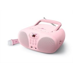 Muse MD-203KP Draagbare Radio CD-speler met microfoon voor kinderen