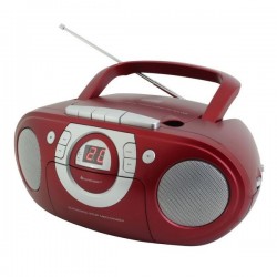 Soundmaster SCD5100RO CD-Boombox met FM radio en cassettespeler