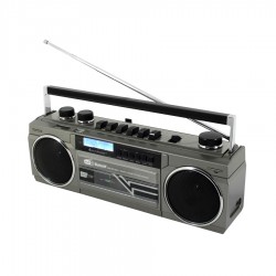 Soundmaster SRR70TI Retro stereo radio cassetterecorder met DAB+ Bluetooth en USB