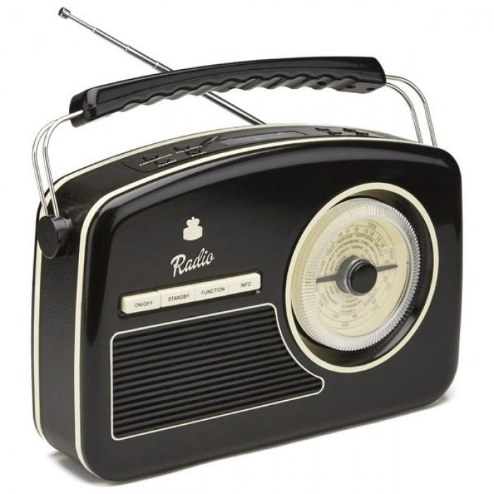 GPO RYDELLBLA Trendy Jaren 50 design radio GPO RYDELLBLA Trendy Jaren 50 design radio