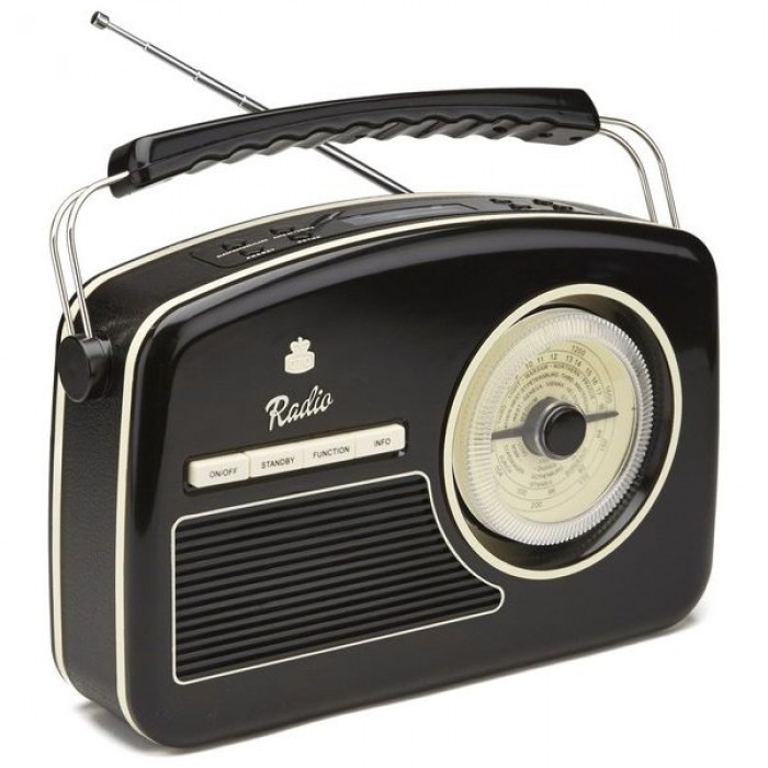 GPO RYDELLDABBLA Trendy jaren 50 style DAB+-radio
