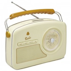 GPO RYDELLDABCRE Trendy jaren 50 style DAB+-radio