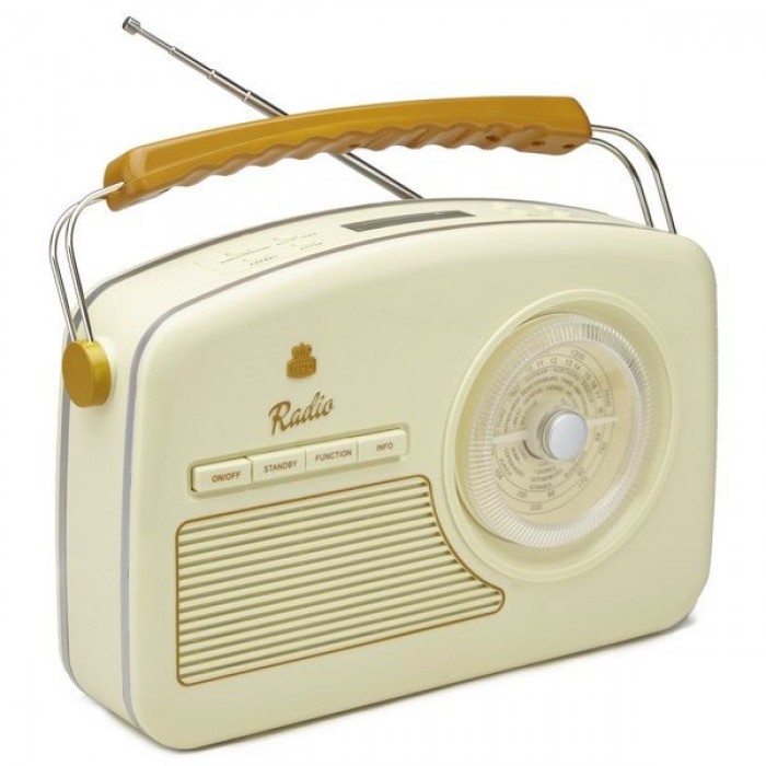 GPO RYDELLDABCRE Trendy jaren 50 style DAB+-radio