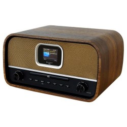 Soundmaster DAB970BR Stereo DAB+ radio, CD speler, bluetooth, en USB