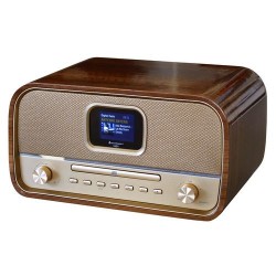 Soundmaster DAB970BRGOLD Stereo DAB+ radio, CD speler, bluetooth, en USB