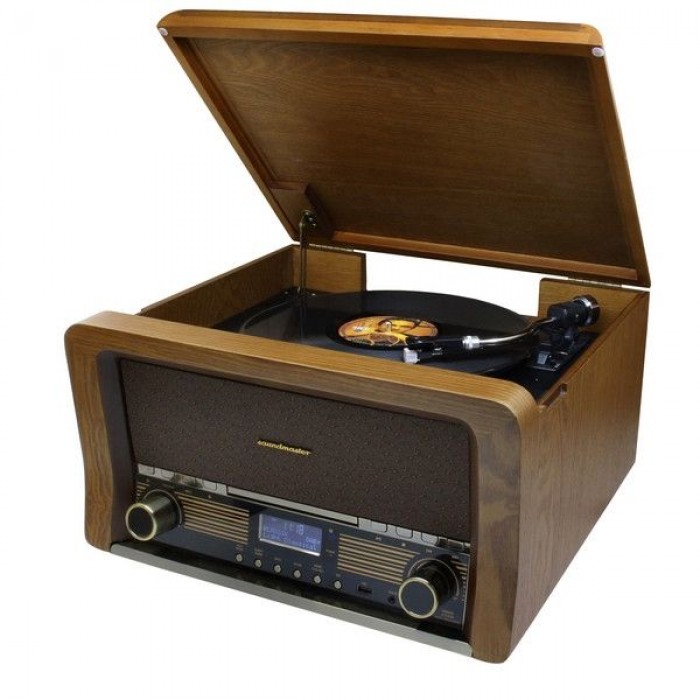 Soundmaster NR50 Nostalgisch Muziek center met DAB+ en bluetooth Soundmaster NR50 Nostalgisch Muziek center met DAB+ en bluetooth