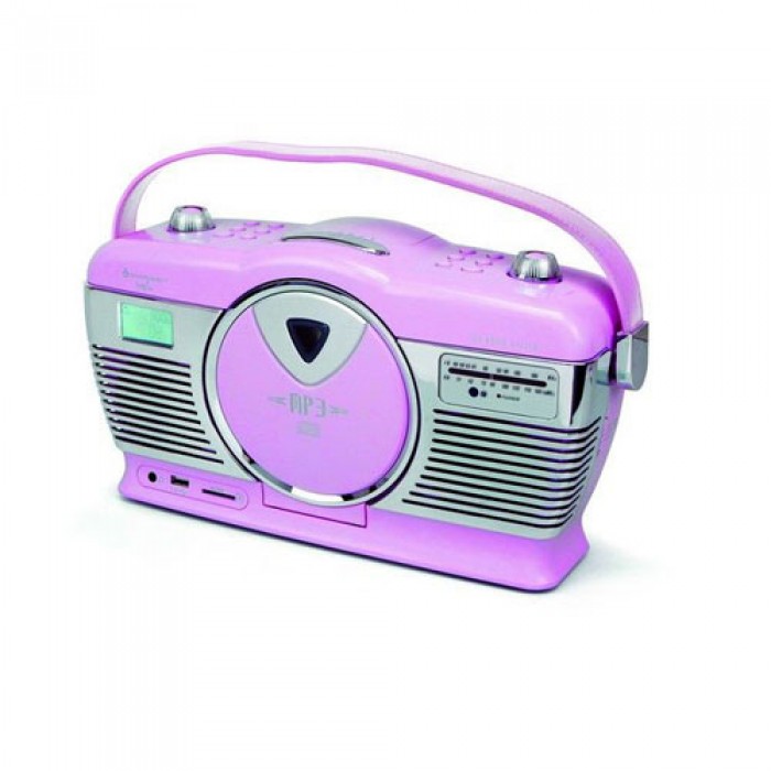 Prijs stormloop Teken Soundmaster RCD1350PI Retro radio met CD speler en USB/SD aansluiting