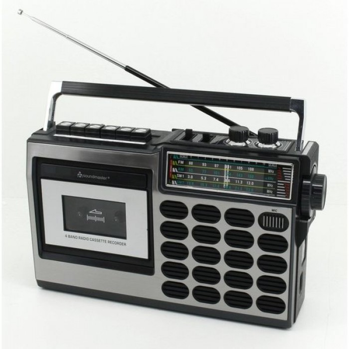 Soundmaster RR18SW Radio Cassette Recorder met USB