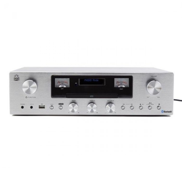GPO PR200 Premium Line HiFi systeem met DAB+ radio, CD, USB en Bluetooth