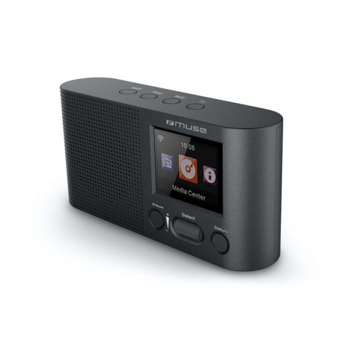 Muse M-112DBT DAB+ FM radio met wekkerfunctie en bluetooth