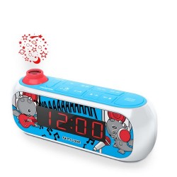 Muse M-167KDB Wekkerradio met projectie sterrenhemel kids versie blue