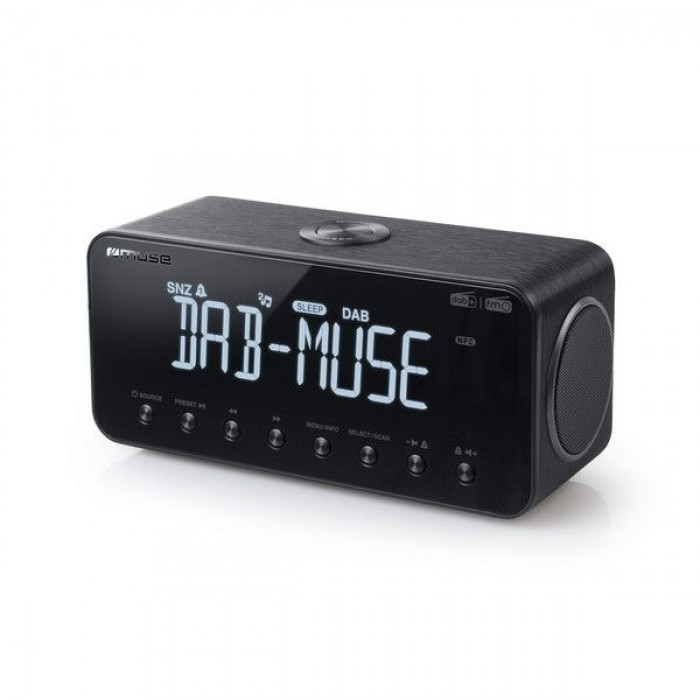 Muse M-196DBT DAB/DAB+ wekkerradio met Bluetooth
