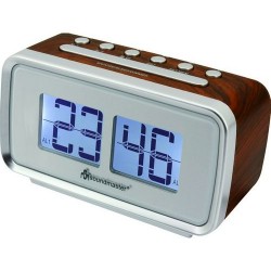 Soundmaster UR105BR Wekkerradio in retro stijl