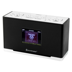 Soundmaster UR240SW Wekkerradio DAB+  met kleurendisplay