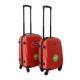 2 delige ABS lichtgewicht harde handbagage kofferset met cijferslot rood 2 delige ABS lichtgewicht harde handbagage kofferset met cijferslot rood