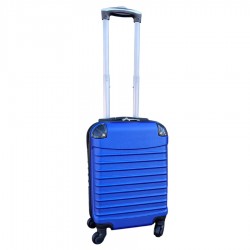 Travelerz handbagage koffer met wielen 27 liter - lichtgewicht - cijferslot - blauw