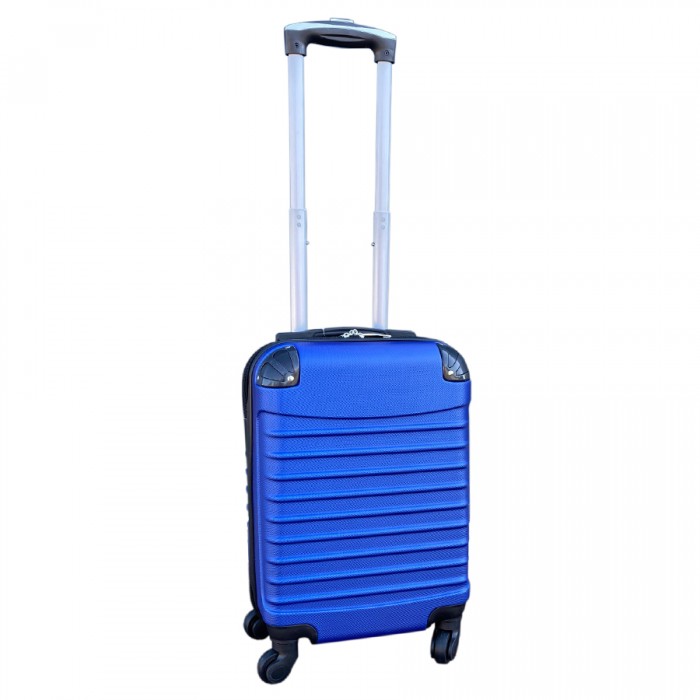 Travelerz kofferset 3 delig met wielen en cijferslot - handbagage koffers - ABS - blauw