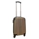 Travelerz handbagage koffer met wielen 27 liter - lichtgewicht - cijferslot - champagne (168)