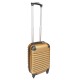 Travelerz handbagage koffer met wielen 27 liter - lichtgewicht - cijferslot goud