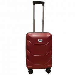 Royalty Rolls handbagage koffer met wielen 39 liter - lichtgewicht - cijferslot - Rood (1050)