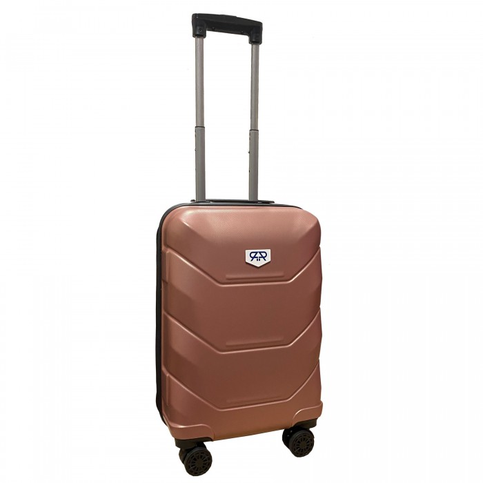 Royalty Rolls handbagage koffer met wielen 39 liter - lichtgewicht - cijferslot - Rose goud (1050) Royalty Rolls handbagage koffer met wielen 39 liter - lichtgewicht - cijferslot - Rose goud (1050)