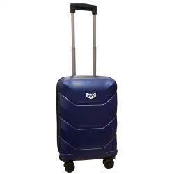 Royalty Rolls handbagage koffer met wielen 39 liter - lichtgewicht - cijferslot - Blauw (1050)