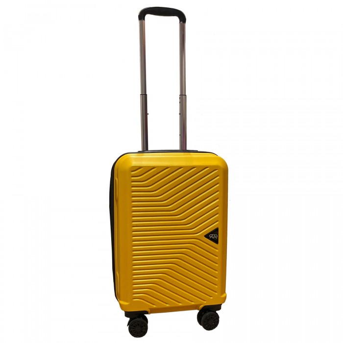 Royalty Rolls handbagage koffer met wielen 39 liter - lichtgewicht - cijferslot - Geel (1020) Royalty Rolls handbagage koffer met wielen 39 liter - lichtgewicht - cijferslot - Geel (1020)