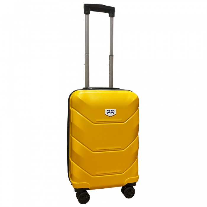 Royalty Rolls handbagage koffer met wielen 39 liter - lichtgewicht - cijferslot - Geel (1050)