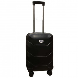 Royalty Rolls handbagage koffer met wielen 39 liter - lichtgewicht - cijferslot - Zwart (1050)