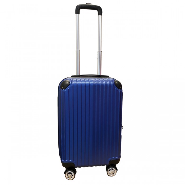 Travelerz kofferset 3 delig met wielen en cijferslot - ABS - blauw (1627)