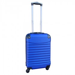 Travelerz handbagage koffer met wielen 39 liter - lichtgewicht - cijferslot - blauw