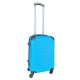 Travelerz handbagage koffer met wielen 39 liter - lichtgewicht - cijferslot licht blauw